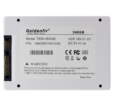 SSD. Goldenfir 2.5, 256GB, 360GB, 512GB, 1TB.