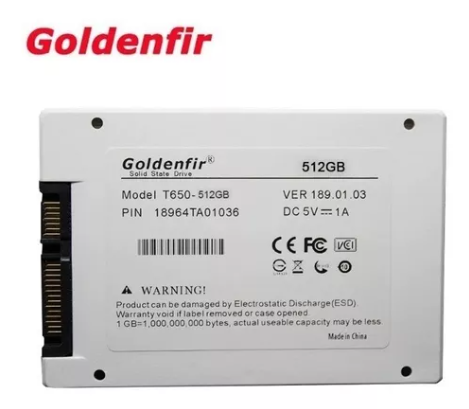 SSD. Goldenfir 2.5, 256GB, 360GB, 512GB, 1TB.